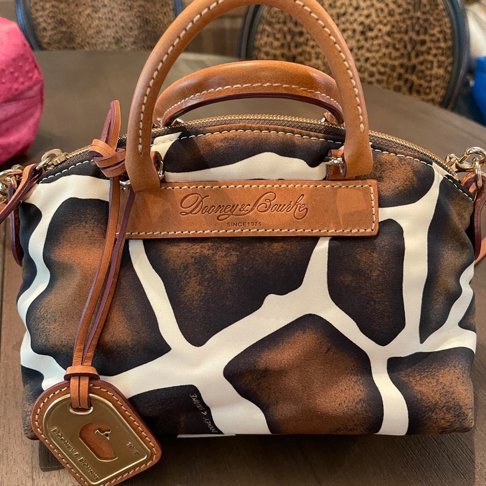 Donetsk & Burke Juliette bag Giraffe print